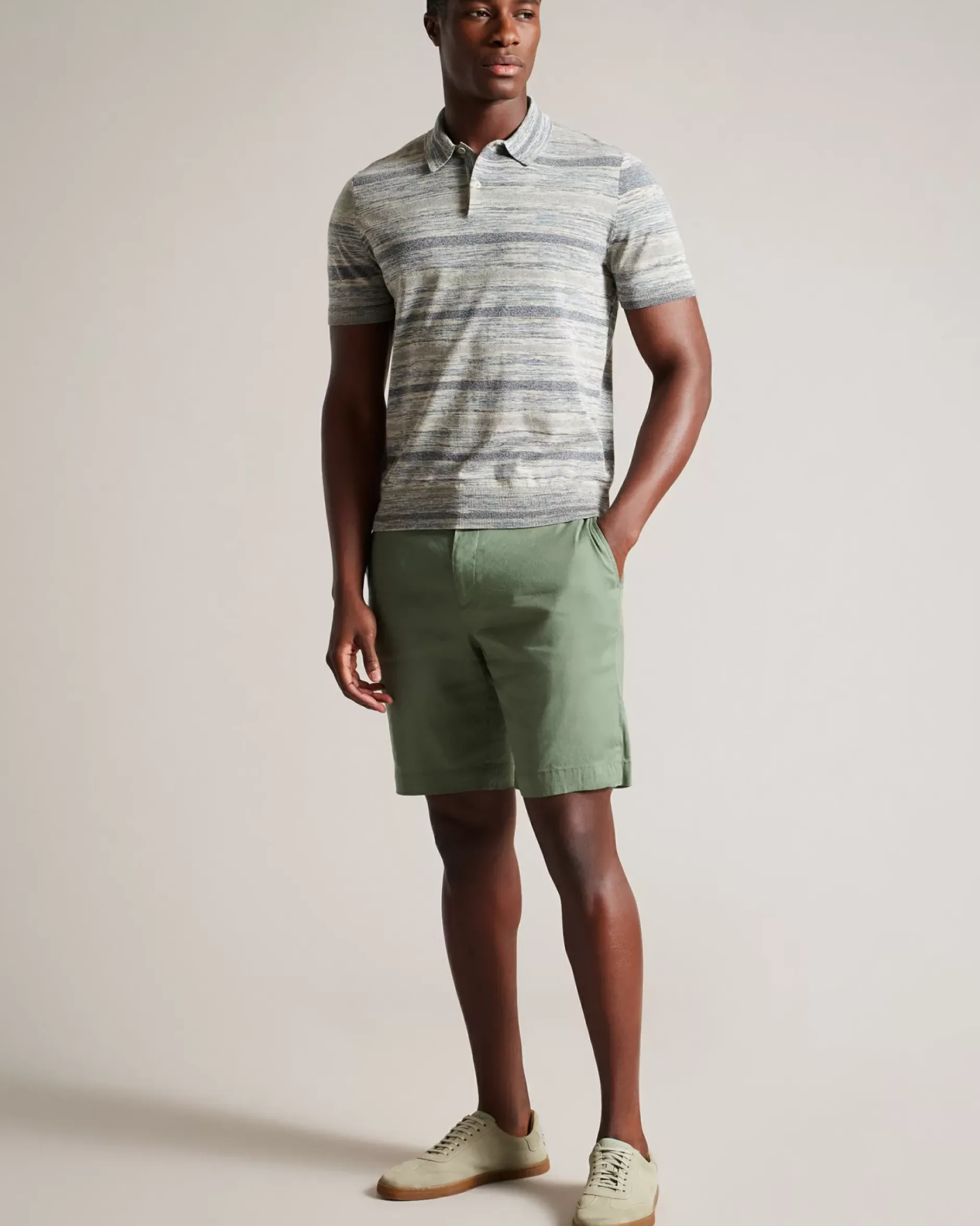 Clearance Leder Men Shorts