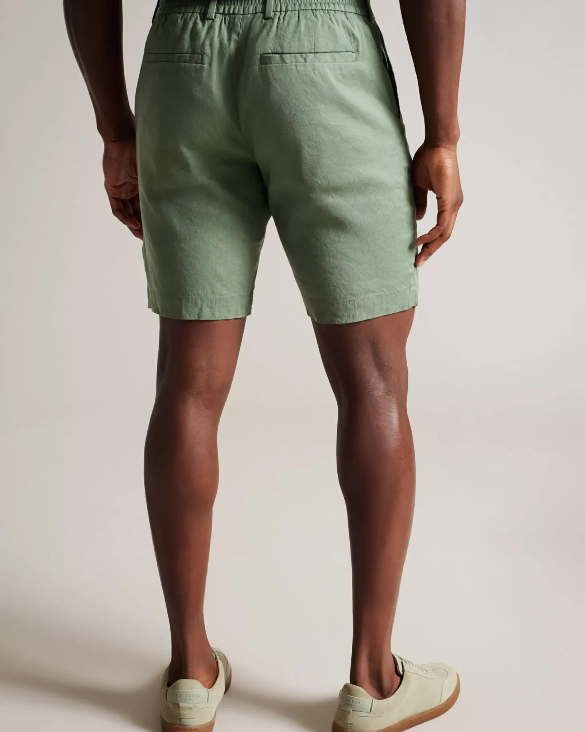 Clearance Leder Men Shorts